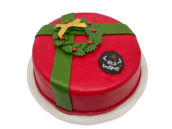 Kersttaart Rood Chipolata